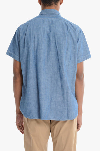 Camicia Blu Uomo Denim - 3