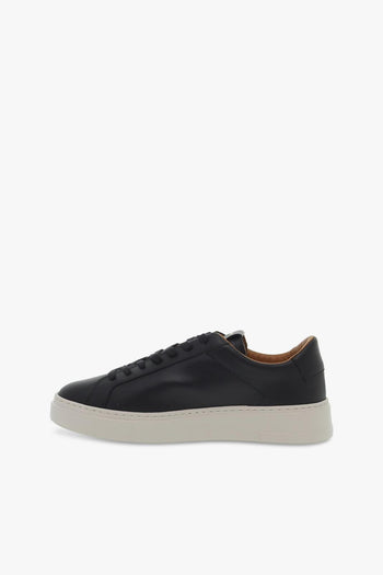 Sneakers WEIGHTLESS LOW TOP in pelle nero Uomo Sneakers - 3