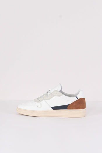 Sneaker Court Vintage White/camel - 3