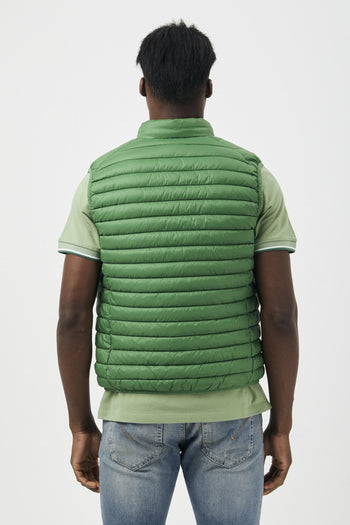 Adamus gilet smanicato verde - 3