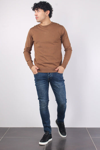 Girocollo Essentials Cammello - 3