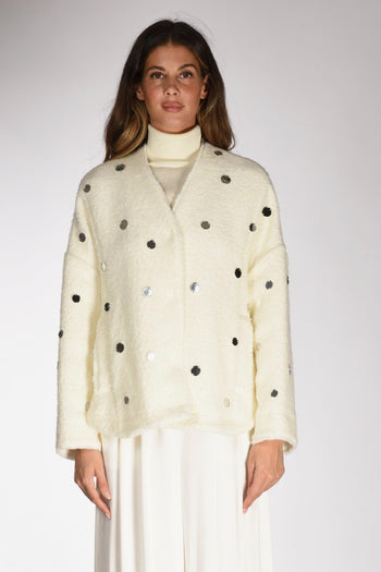 Giacca Paiette Bianco Donna - 2