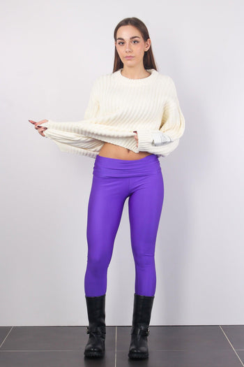 Emily Leggings Lycra Violetto - 5