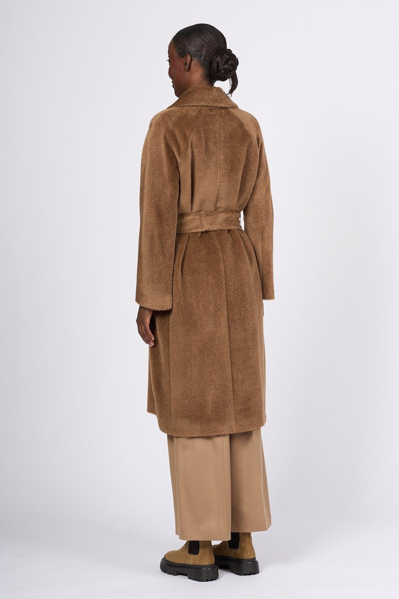 Brown Orsetto Max Mara Cappotto Teddy Rosa Fluo Wool Coat Cappotto - Main Image