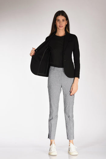 1901 Blazer Piquet Nero Donna - 6