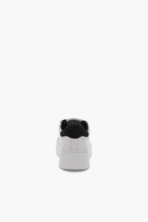 Sneakers WEIGHTLESS LOW TOP in pelle e nylon bianco e nero - 2