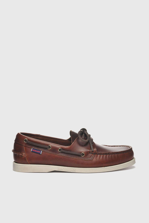 Mocassino Dockside Portland Waxed Pelle Marrone