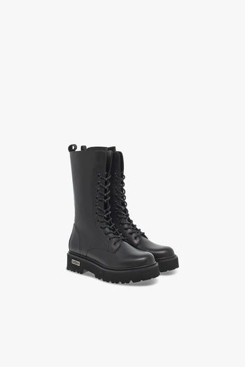 Stivale BOOT WOMAN in pelle nero - 5