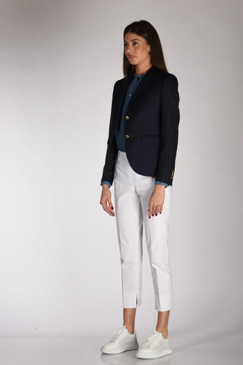 Blazer Monopetto Blu Donna - 4