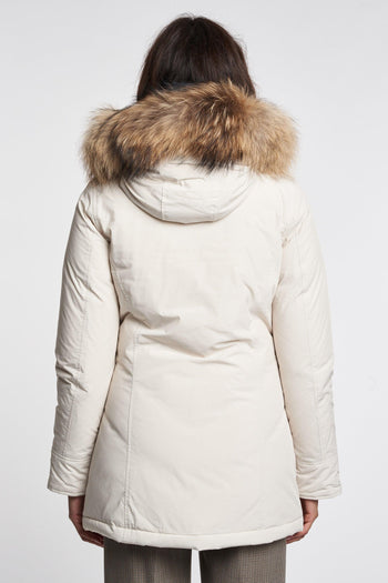 Parka Luxury Arctic Raccoon Bianco - 4