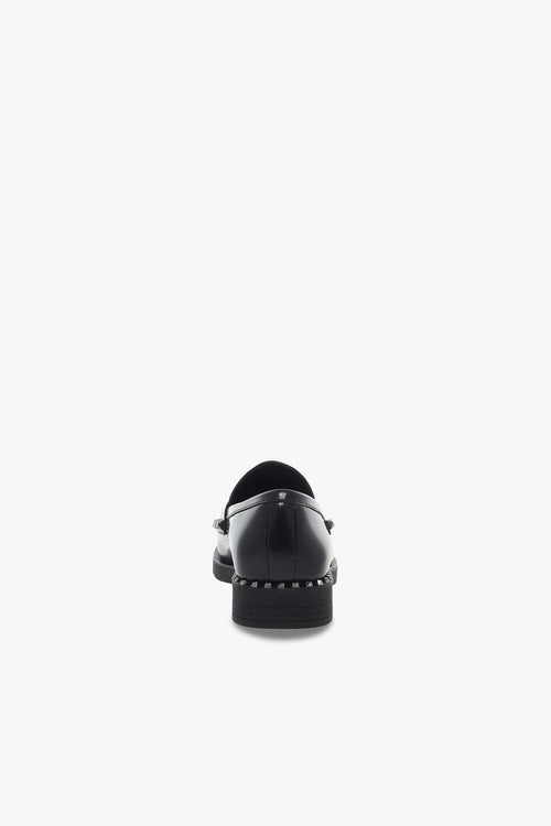 Scarpa bassa WHISPER STUDS in spazzolato nero - 2