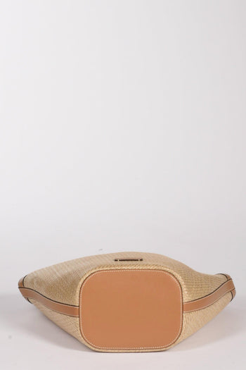 Borsa Anfora Beige/beige Scuro Donna - 7