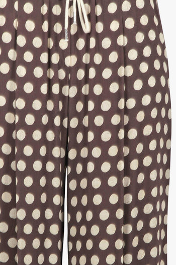 - Pantalone - 430790 - Marrone/Panna - 6