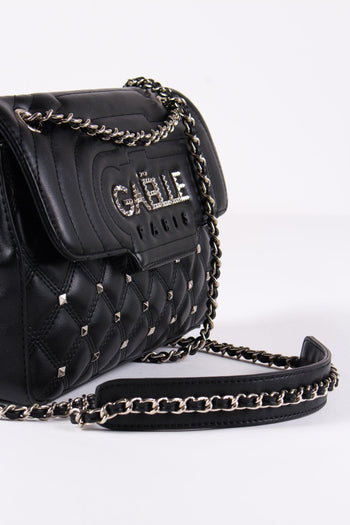 Cartella Piccola Strass Nero - 4
