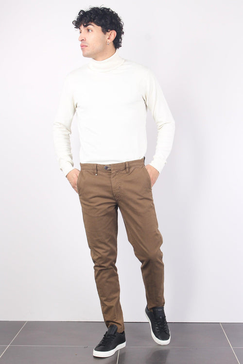 Pantalone Chino Tricot Biscotto