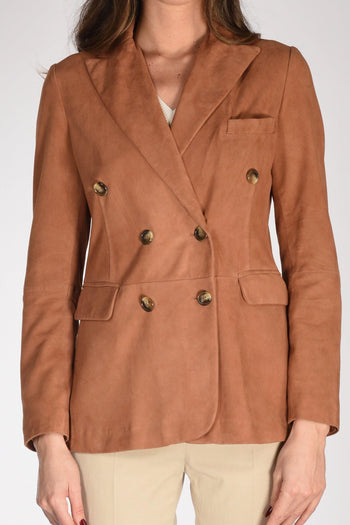 Giacca Lauren Beige Cuoio Donna - 3