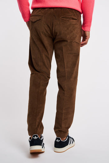 Pantalone jogger in velluto - 4