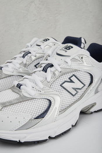 Sneakers 530 Mesh/Pelle Bianco - 3