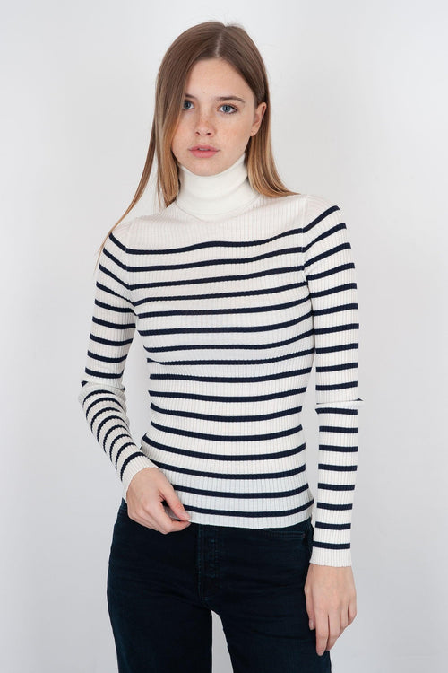 Maglia Dolcevita Krysti Bianco Donna