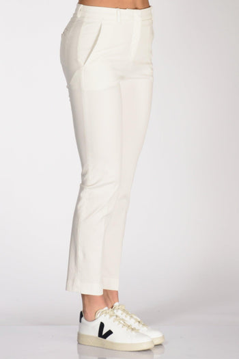 Slowear Pantalone Leyre Bianco Donna - 4