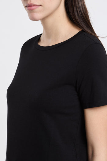 Max Mara T-Shirt Mezza Manica 95% CO 5% EA Nero - 5