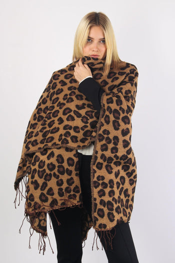 Poncho Jaquard Animalier - 6