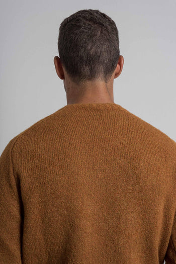 Maglia Girocollo Arancione Uomo - 4