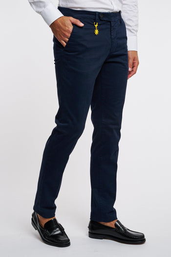 Pantalone slim in cotone stretch - 3