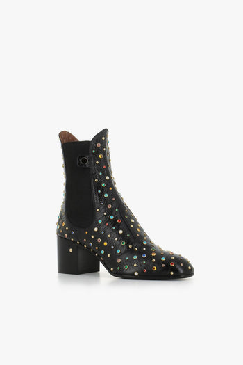 Stivaletto Angie Multicolor Studs Nero Donna - 3