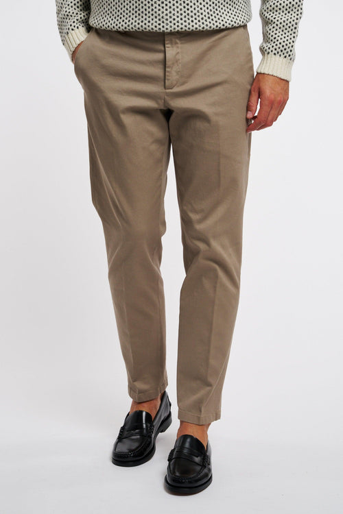 Pantalone Chino Setter Cotone/Fibra di Gomma Sand