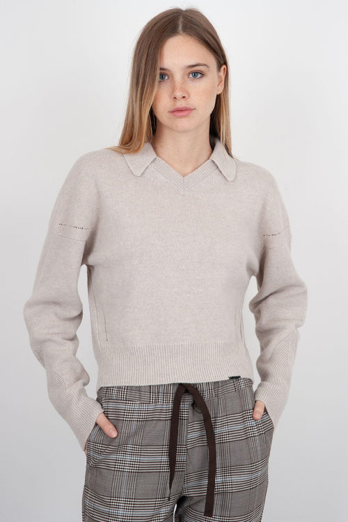 Maglia Angeline Sabbia Donna