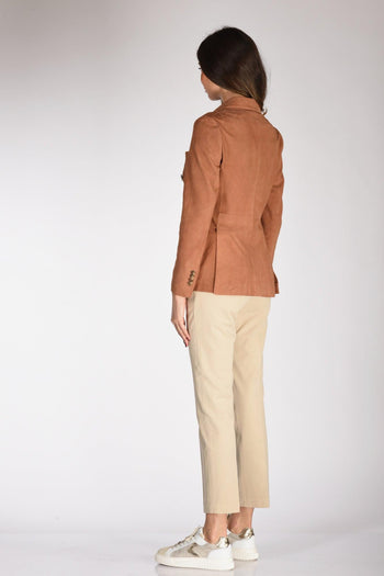 Giacca Lauren Beige Cuoio Donna - 5