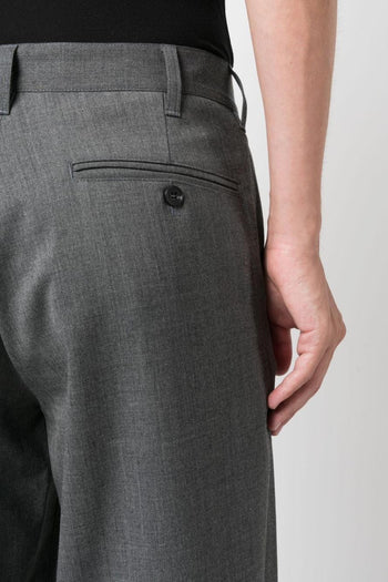 Pantalone Grigio Uomo Sartoriale Gamba Dritta - 4