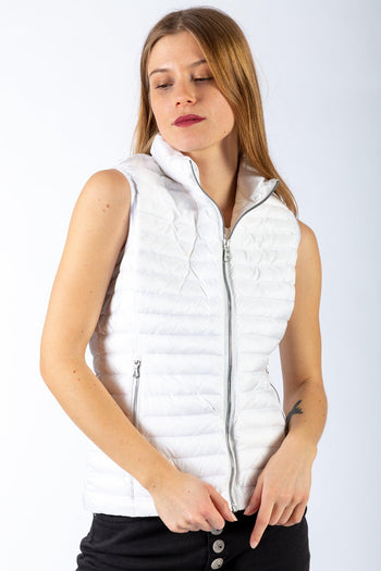 Gilet 100 grammi Bianco Donna - 2