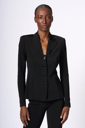 Giacca Hop Neoprene Nero Donna - 3