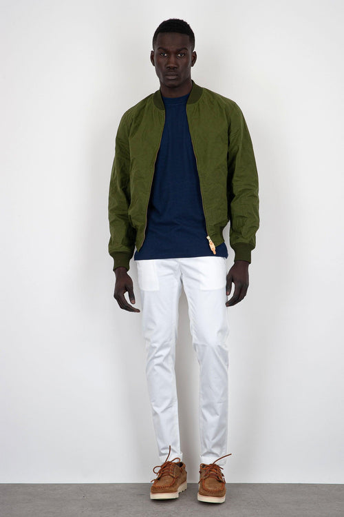 Bomber Coat Cotone Verde Chiaro - 2