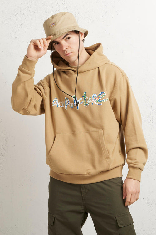 Acu Hoodie Marrone Uomo - 2