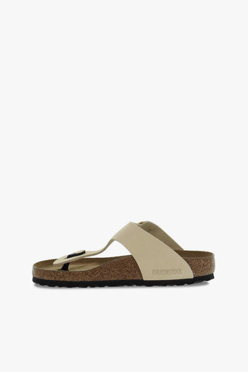 Sandalo basso GIZEH BIG BUCKLE in nabuk beige - 3