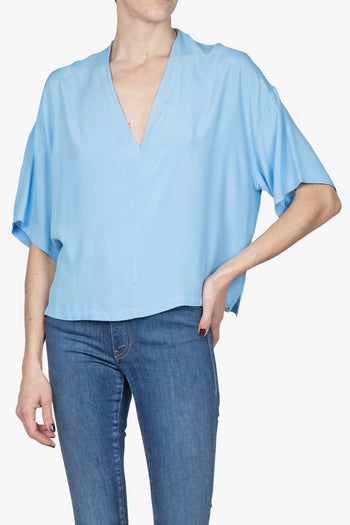 - Blusa - 430749 - Azzurro - 3