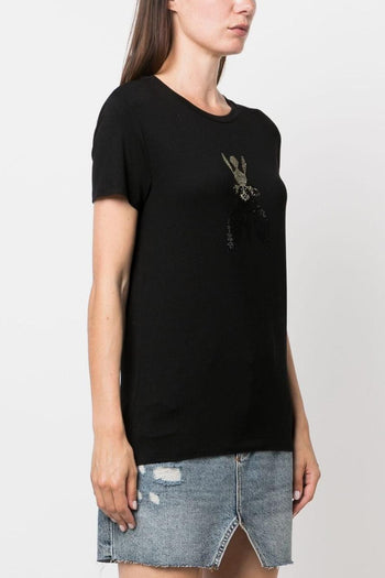 T-shirt Nero Donna - 3