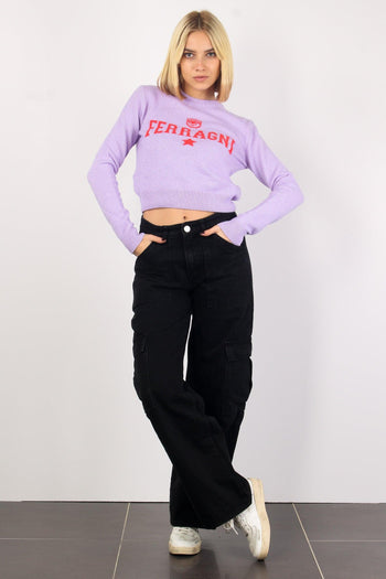 Girocollo Ferragni Purple Rose - 3