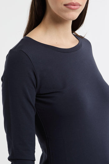 Max Mara T-Shirt 34 Blu in Cotone/Elastane - 6