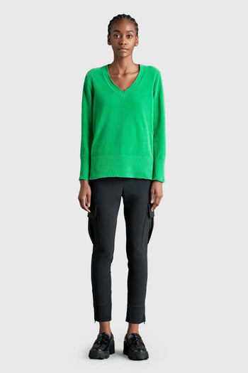 Pantalone Winter Skinny Cargo Wom Nero Donna - 5