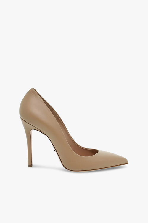 Décolleté FERRAGNI COLOR CAPPUCCIO in nappa beige