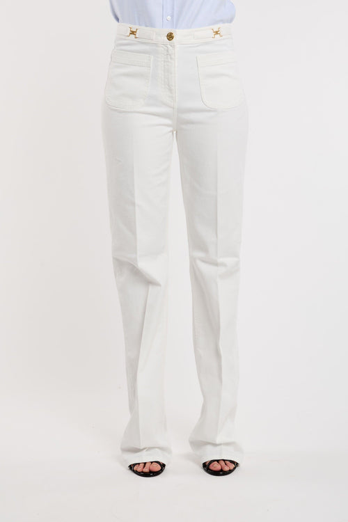 Jeans 97% CO 3% EA Bianco