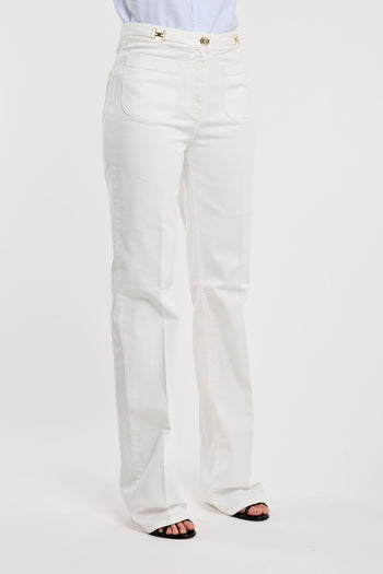 Jeans 97% CO 3% EA Bianco - 3