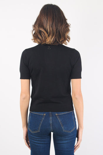 Diana Dolcevita Goccia Stras Black - 2