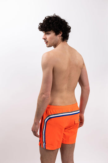 Costume Boardshort Arancione Uomo - 5