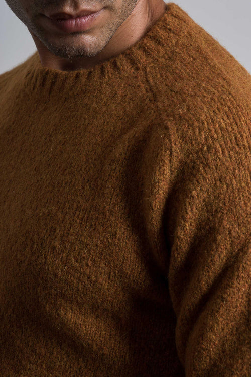 Maglia Girocollo Arancione Uomo