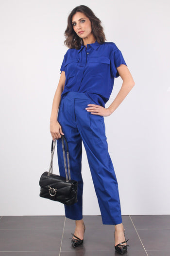 Pantalone Dritto Popeline Marea - 6